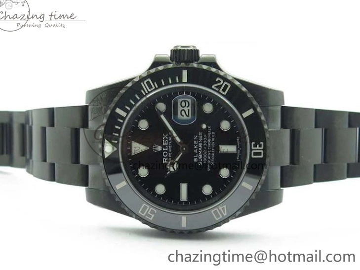 Steel V6F VS3135 1:1 V2 904L DLC Edition Submariner Black 116610 Blacken Best 0519